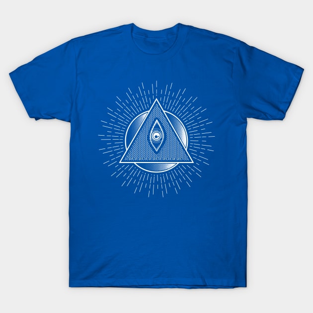 Illuminates Eye T-Shirt by UrbanBlazeStudio